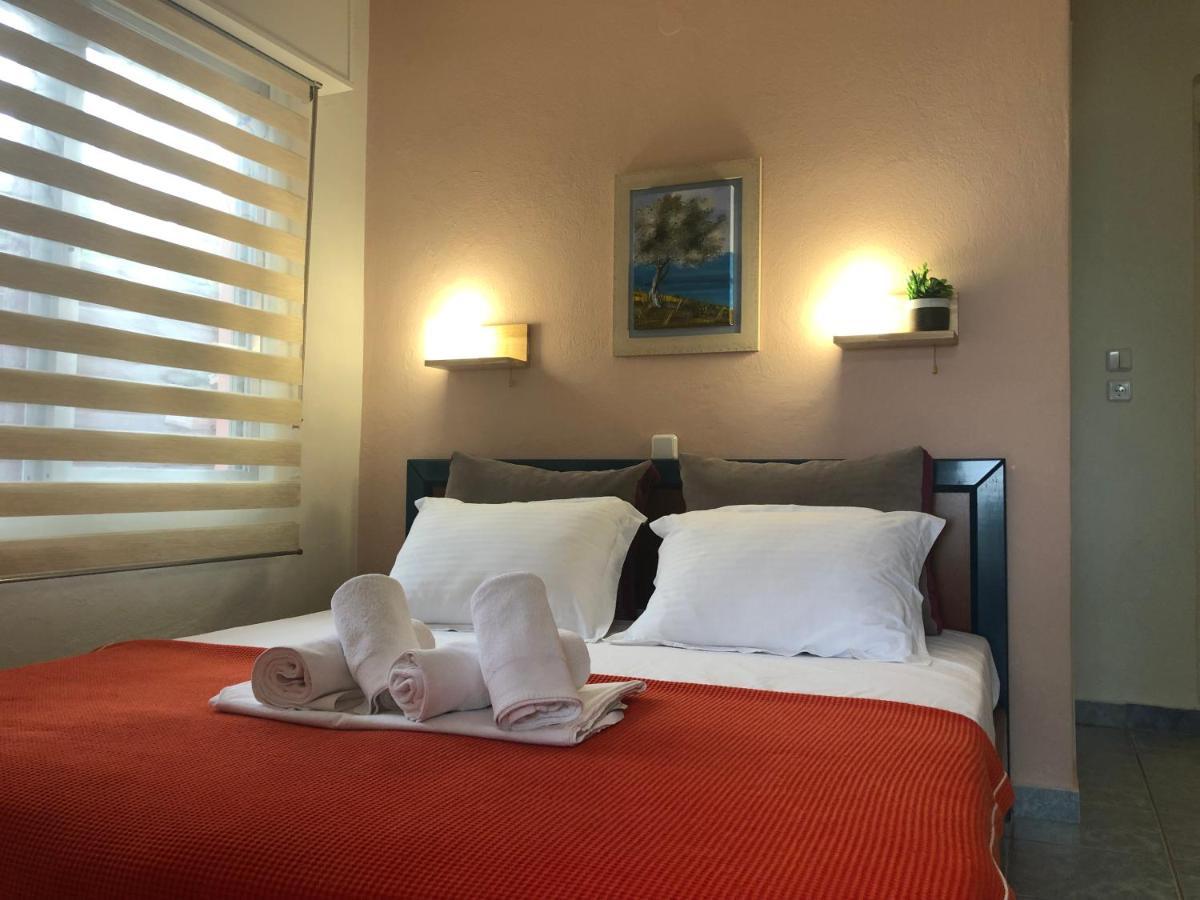 Plaisir Rooms Makriammos Bagian luar foto